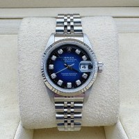 ROLEX 中古98新Rolex劳力士女装日志型镶钻自动机械手表女69174