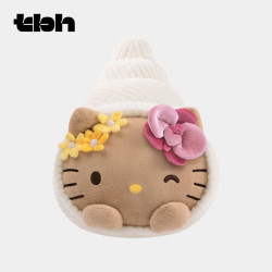 野兽派家居 三丽鸥Hello Kitty夏日冒险岛系列寄居蟹抱枕 寄居猫