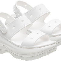 crocs 经典光轮 厚底凉鞋