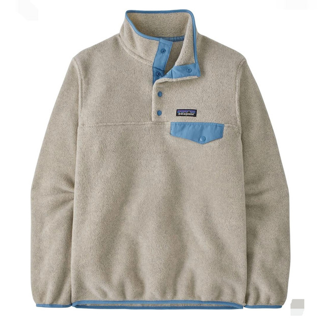 限新用户：Patagonia Synchilla Snap-T 男款轻盈抓绒套头衫 多的可选