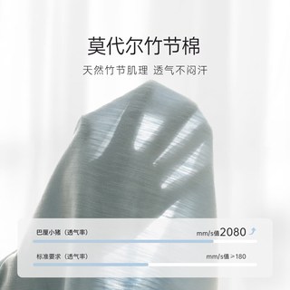 巴厘小猪 莫代尔竹节棉 男童短袖T恤 烟熏紫 90