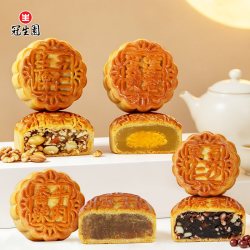 冠生园 蛋黄莲蓉月饼 60g*4枚