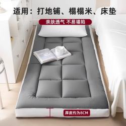 高睿 地垫睡垫榻榻米地铺专用睡垫床垫软垫家用卧室可折叠不塌陷不变形 深灰