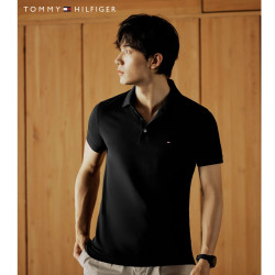 TOMMY HILFIGER 【七夕礼物】珠地网眼正肩短袖POLO衫 多色可选 78J9197 78J9195