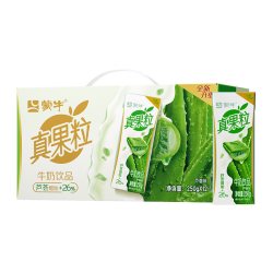 真果粒 芦荟味牛奶饮品*1箱4月产