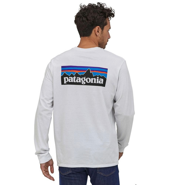 Patagonia P-6 Logo 男士长袖T恤