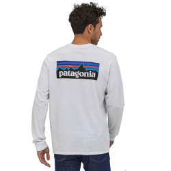 Patagonia P-6 Logo 男士长袖T恤