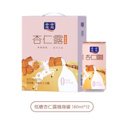 露露 低糖杏仁露便携手提礼盒 180ml