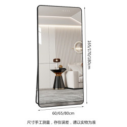 华恺之星 家用落地防爆简约大镜子JY89 铝合金 180*80