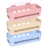 厚容 免打孔 塑料 浴室置物架
