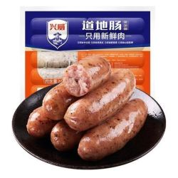 兴威 黑胡椒味烤肠 含肉量≥90% 500g/10根