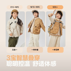 波司登 奥莱秋季男女童短款儿童三宝羽绒服校服神器轻薄