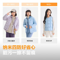 波司登 奥莱2026新款童中性基础轻暖萌趣圆领轻薄羽绒服