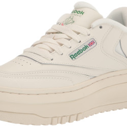 Reebok 女士时尚运动鞋 圆头低帮休闲 粉笔 / 粉笔 / 绿* 10.5