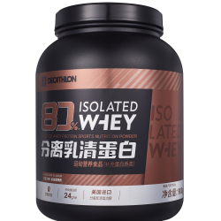 迪卡侬 蛋白粉分离乳清蛋白质粉健身男女 END1 80分离乳清蛋白粉 巧克力味