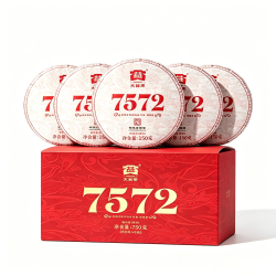 大益 7572经典标杆 150g*5饼（2601批次）