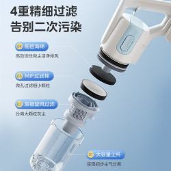 美的 Q2 大吸力 3吸头 无线手持吸尘器