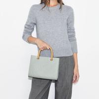 TORY BURCH T Monogram压花字母图案托特包