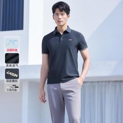 莱克斯顿 专柜同款夏季透气不闷热男士短袖POLO衫T恤男装