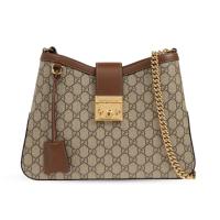 GUCCI 【GG锁扣】Padlock女款手提单肩包