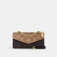 COACH 拼色经典标志KLARE信封型女款斜挎包