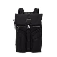 TUMI 品牌徽标翻盖设计 双肩包 男女同款