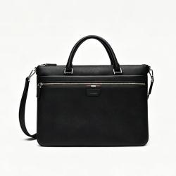 BALLY 男式日常商务公文包 顺滑拉链设计简约百搭办公包