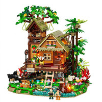 Lumibricks 灯搭 复古房屋系列 10015 雾林小屋
