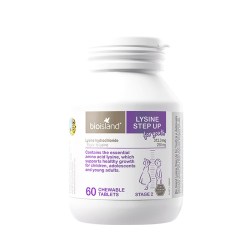 佰澳朗德 澳洲bioisland佰澳朗德儿童赖氨酸青少年成长素补钙11岁+