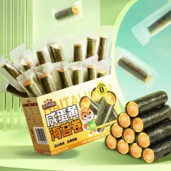 三只松鼠 肉松香酥海苔卷箱装酥脆夹心海苔蛋卷日常休闲健康零食