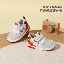 江博士 DR·KONG）宝宝轻便透气步前鞋 穿脱方便魔术贴