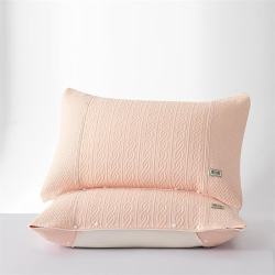 水星家纺 A类提花防滑按扣式枕套 一对48cm*72cm