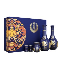 郎酒 青花郎酒 天宝洞藏 陈酿 53%vol 酱香型白酒 500ml
