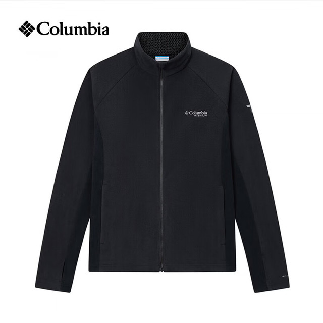 Columbia 2026秋冬新款户外男热能保暖钛金休闲立领抓绒衣AE5419 010 XL