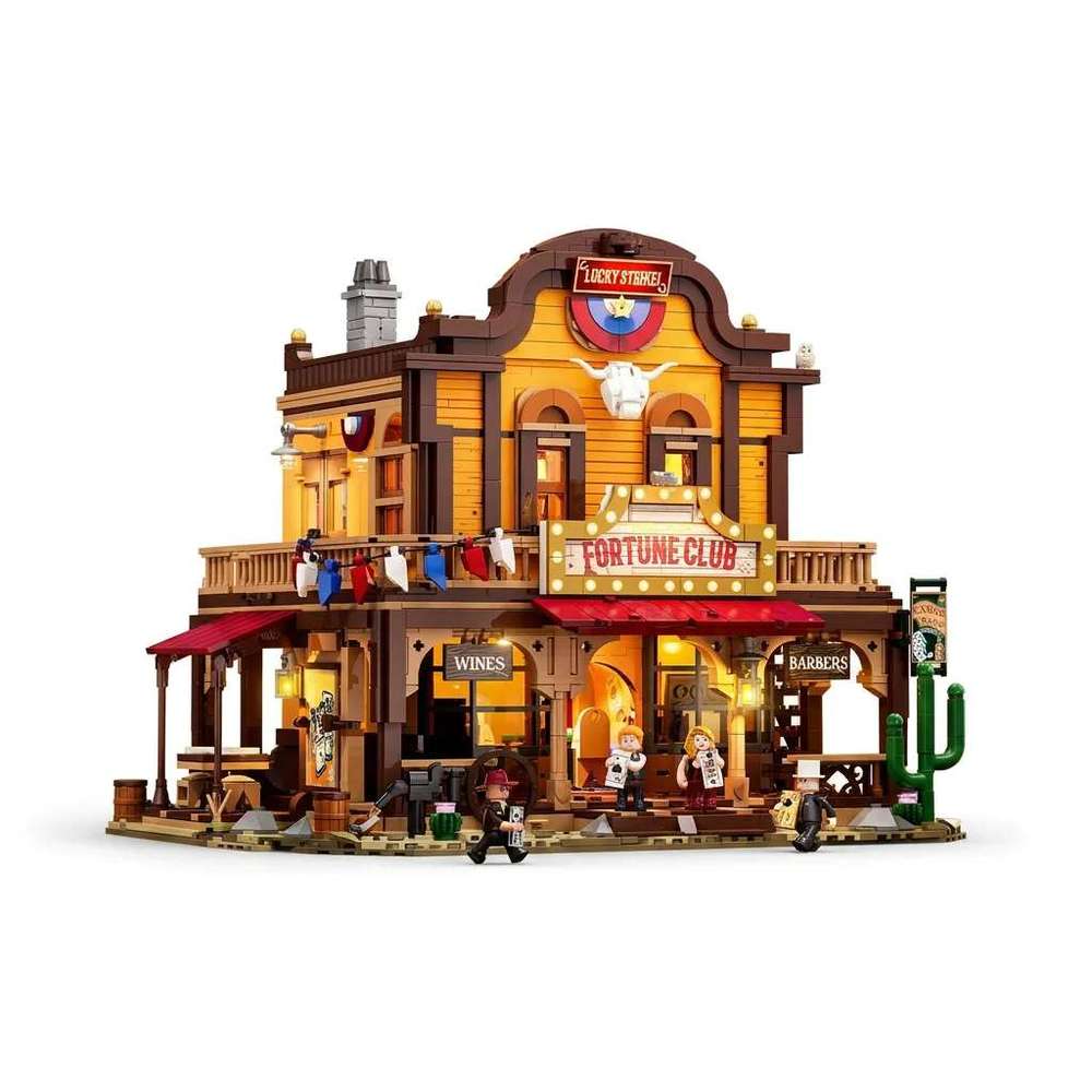 Lumibricks 灯搭 老西部系列 14019 西部幸运沙龙