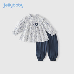 jellybaby 女童套装 两件套