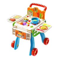 vtech 过家家儿童厨房购物车（橙色）