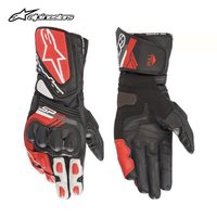 移动端：Alpinestars a星摩托车骑行手套摩托手套男士防摔骑士机车手套皮手套SP-8 V3