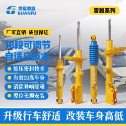 贯福 适用零跑C10 C11 C16 B10 T03S01升级改装自适应减震器可调避震
