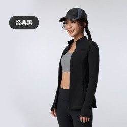 Keep 瑜伽外套女夏季健身跑步速干柔软立领运动外套0609