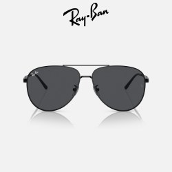 Ray-Ban RayBan）飞行员墨镜时尚开车驾驶男女款太阳镜0RB3712D 001/2金色镜框