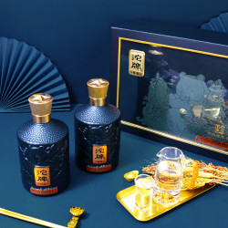 沱牌 52度 浓香型白酒 500mL 2瓶 礼盒装