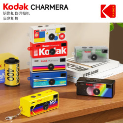 柯达 Charmera盲盒相机 钥匙扣1987 千禧版2000迷你数码相机盲盒礼物 单机单盒