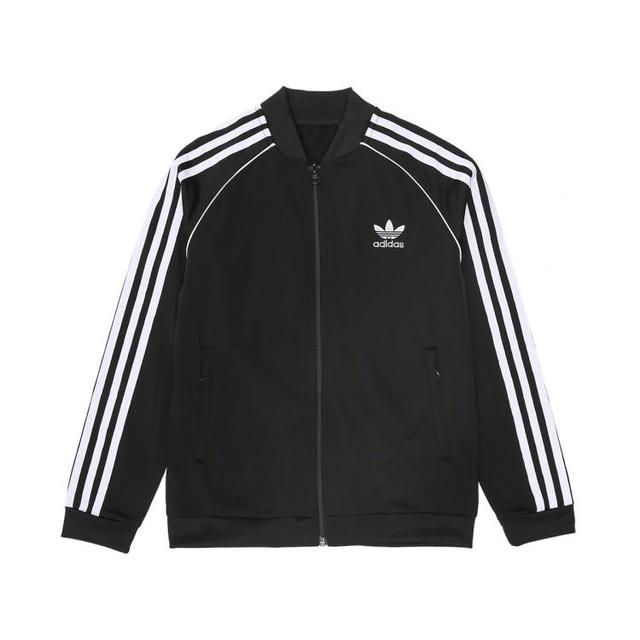 adidas 三叶草 ADICOLOR SST 儿童logo长袖运动外套