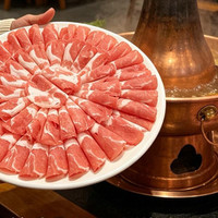 福记缘老北京铜锅涮肉 火锅4-5人餐（锅底3选1）