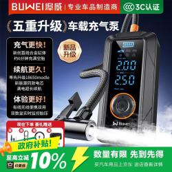 埠威 便携 车载充气泵