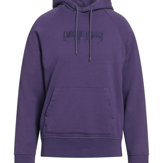 限新用户：EMPORIO ARMANI |Sweatshirt 纯棉纯色贴花卫衣