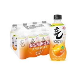 元气森林 苏打气泡水 维C橙味 280ml*12瓶