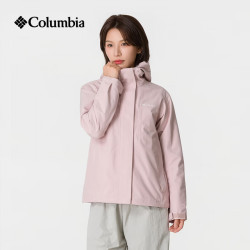 Columbia 户外26秋冬新品女子银点抓绒内胆三合一防水冲锋衣XR7636 618 M
