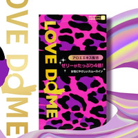 冈本 LOVE DOME系列豹纹 芦荟四倍润滑 安全套 12只装